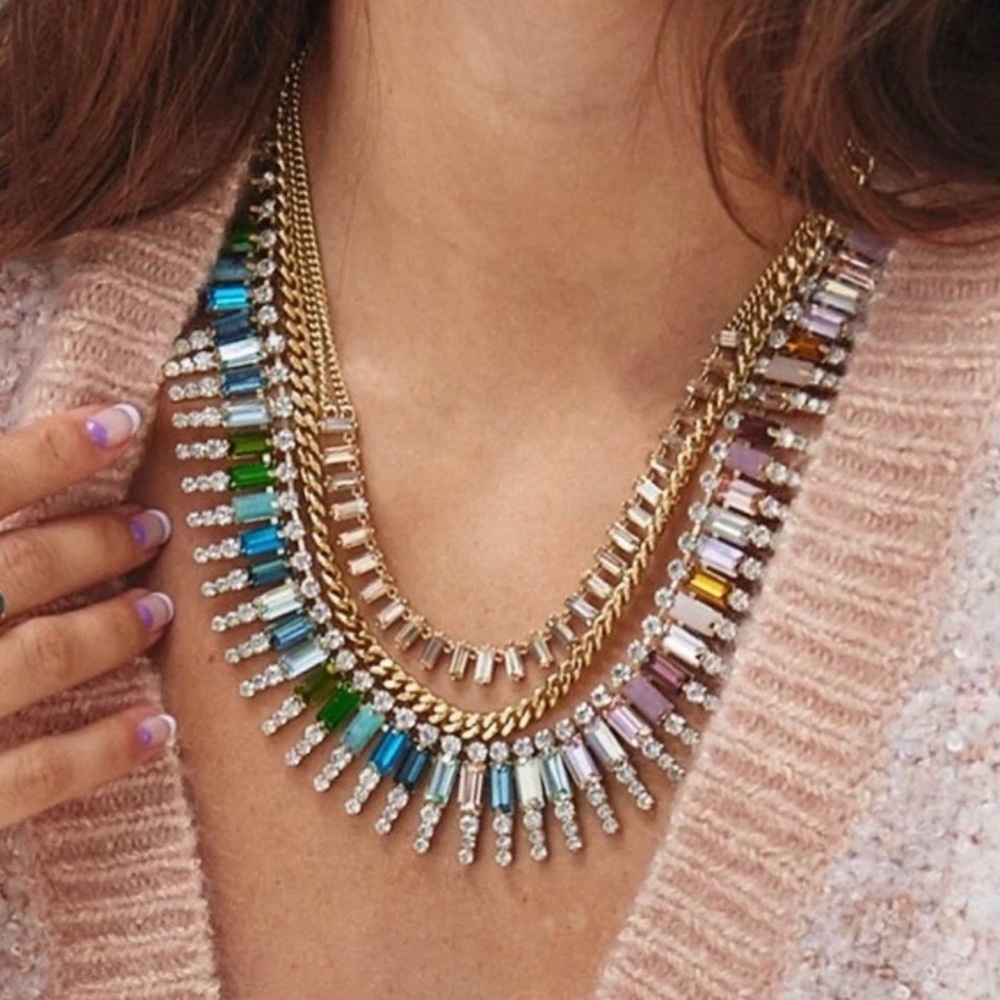 Maxed Out Ombre Crystal Statement Multi- STELLA&DOT